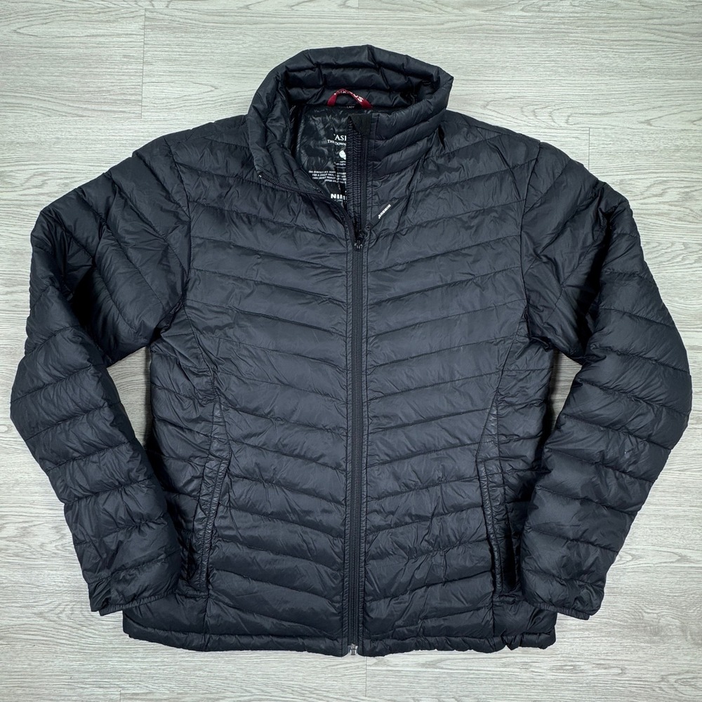 Nimbus Women Jacket Aspen 600 Down Fill Puffer Quilted‎ Black Large Lightweight